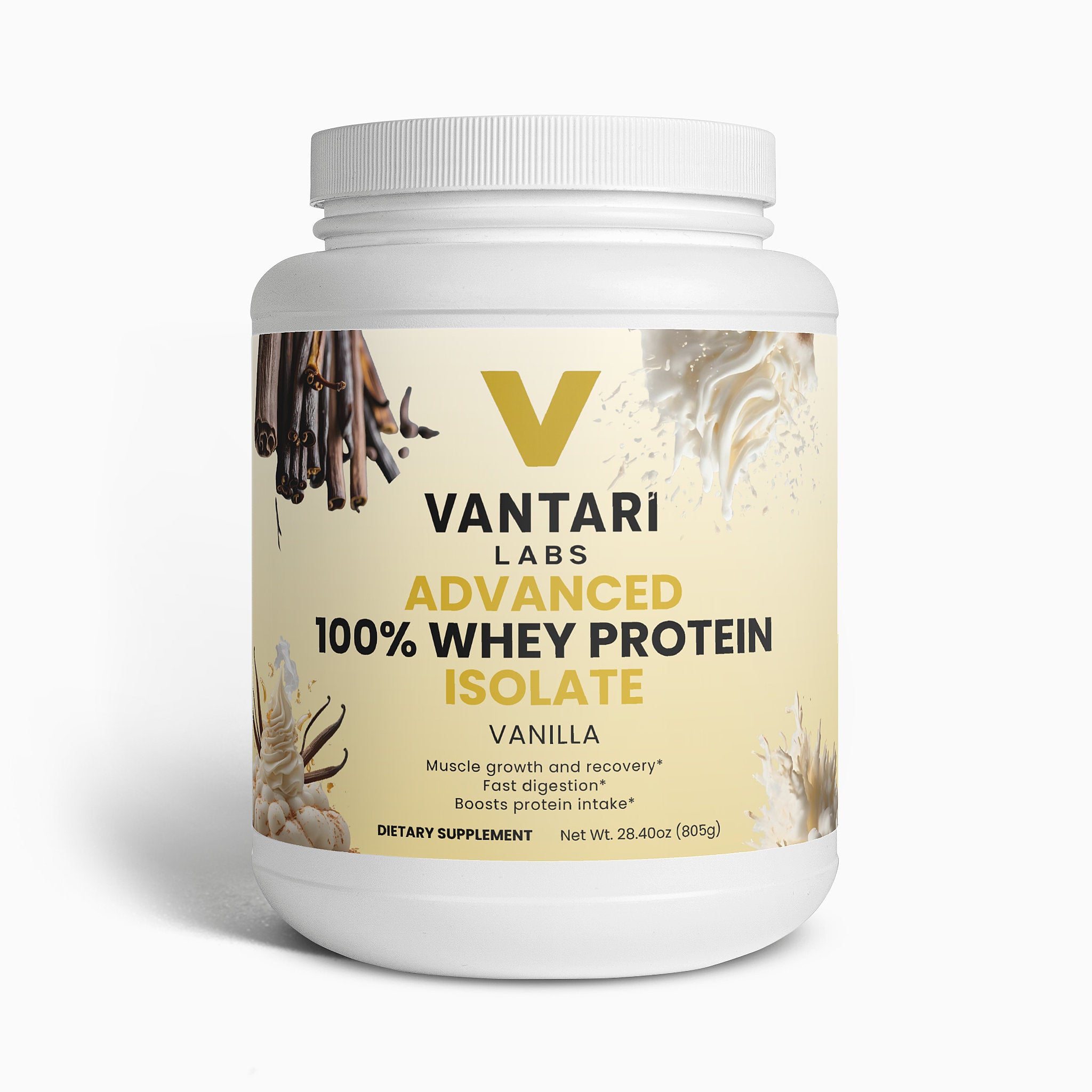 Advanced 100% Whey Protein Isolate (Vanilla)