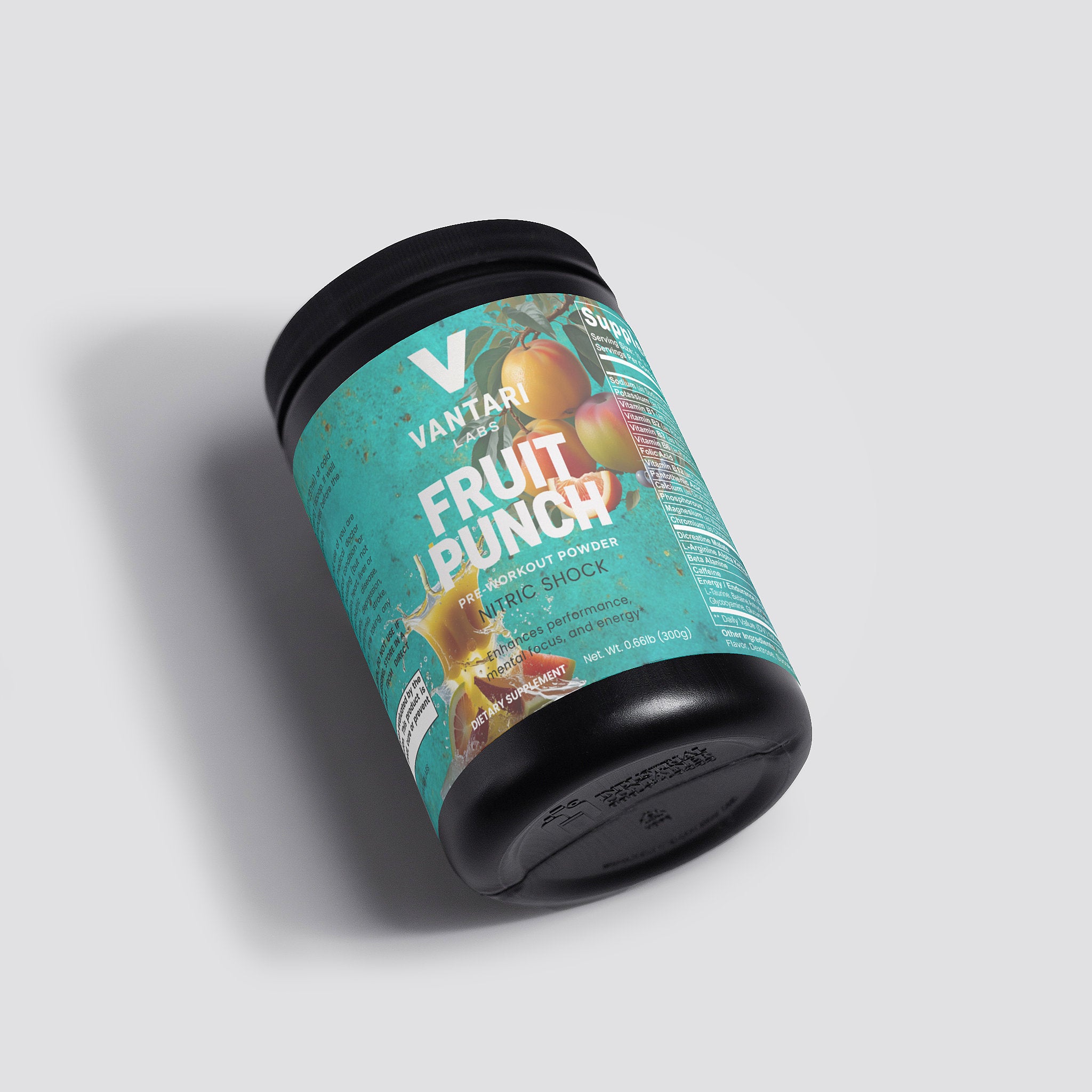 Nitric Shock Pre-Workout Powder (Fruit Punch)